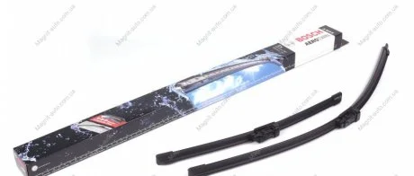 Щетки стеклоочистителя AEROTWIN A414S (650х400) CITROEN Berlingo 08-; PEUGEOT Partner 08- BOSCH 3397007414