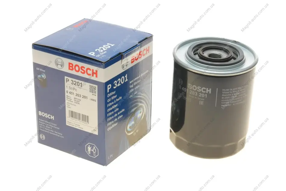 Фільтр оливний 3201 RENAULT/OPEL/PEUGEOT Movano,Master,Trafick,Boxer BOSCH 0451203201 (фото 1)