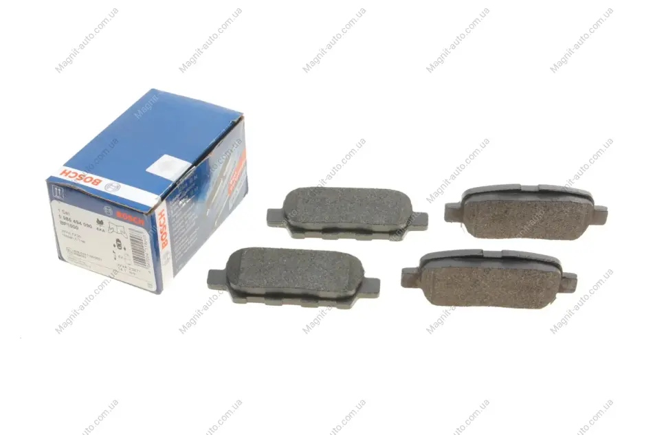 Колодки гальмівні, задні BOSCH 0986494090 (фото 1)