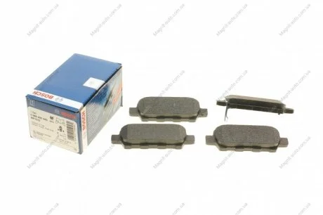 Колодки тормозные, задние, Nissan\Infiniti BOSCH 0986495089