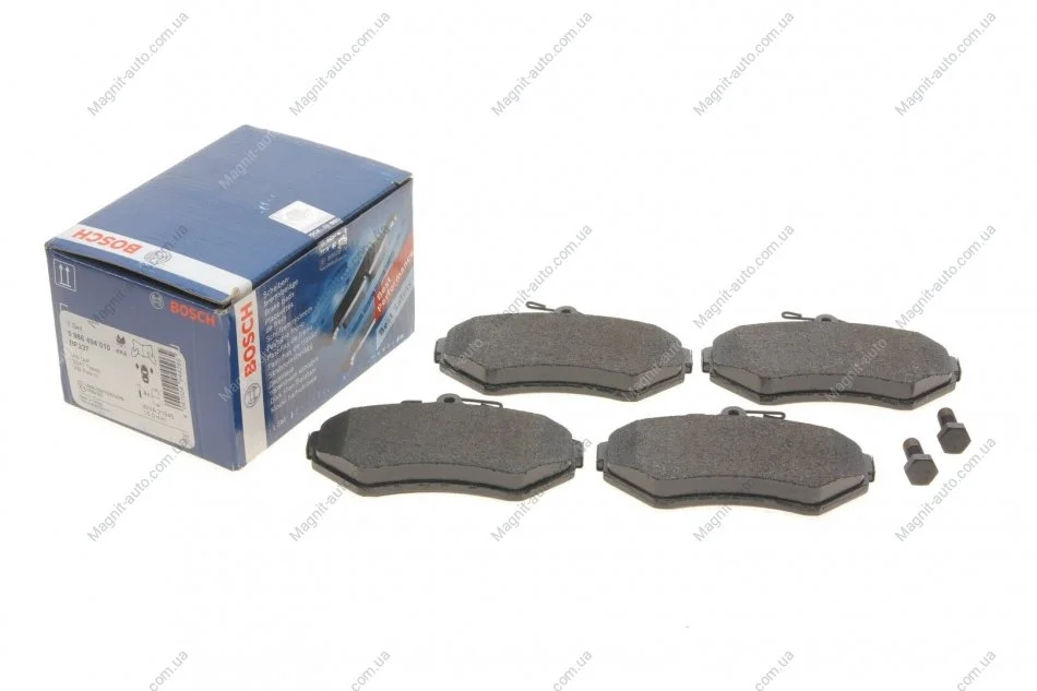 Колодки гальмівні дискові SEAT/VW Inca/Cordoba/Polo/Caddy \'\'F \'\'>>03 BOSCH 0986494010 (фото 1)