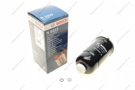 Фільтр паливний диз 6322 SEAT/SKODA/VW Polo,Fabia,Cordoba,Ibiza 99- BOSCH 0450906322