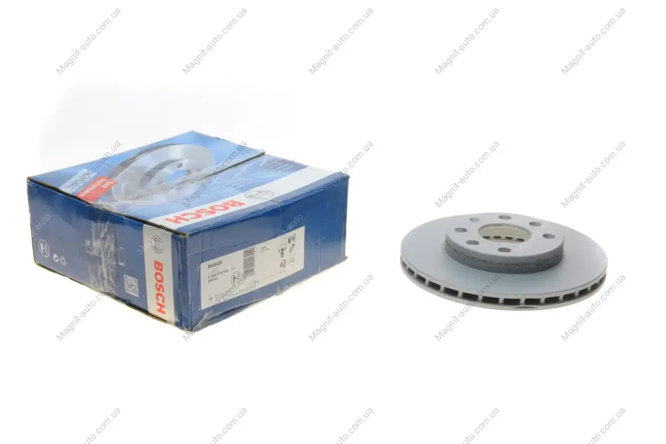 Диск гальмівний OPEL/DAEWOO Astra/Combo/Corsa/Kadett/Vectra/Lanos \'\'F BOSCH 0986478192 (фото 1)