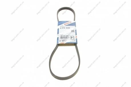 Ремень поликлиновый 4PK920 BOSCH 1987947902