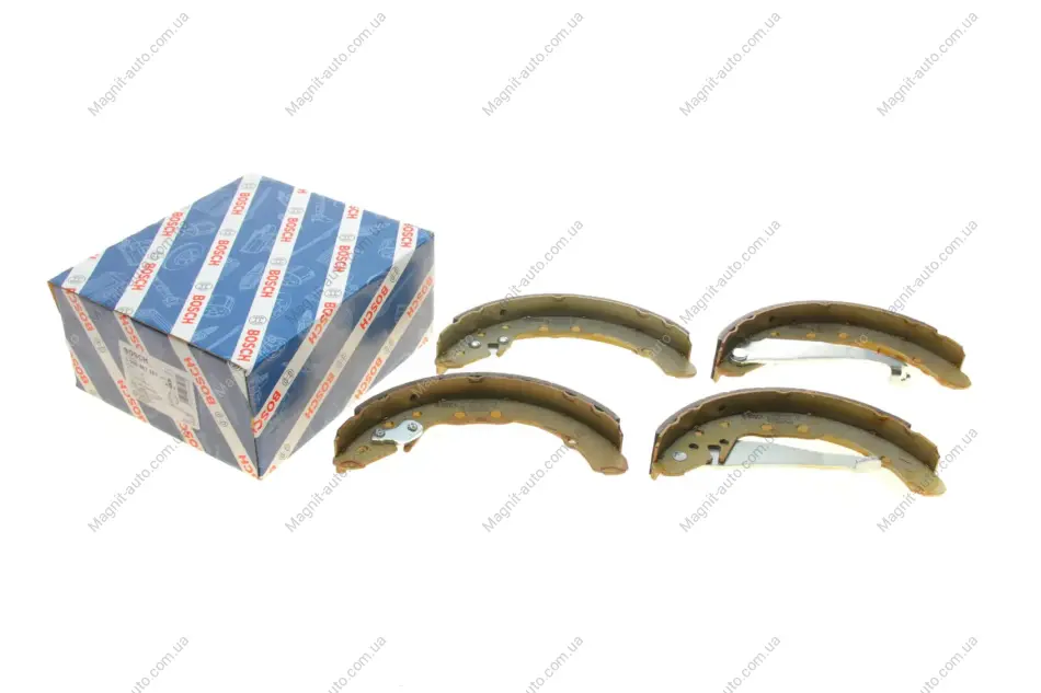 Колодки тормозные барабан AUDI 100/SEAT Inca/VW Passat/Caddy II/GolfIII -03 BOSCH 0986487281 (фото 1)