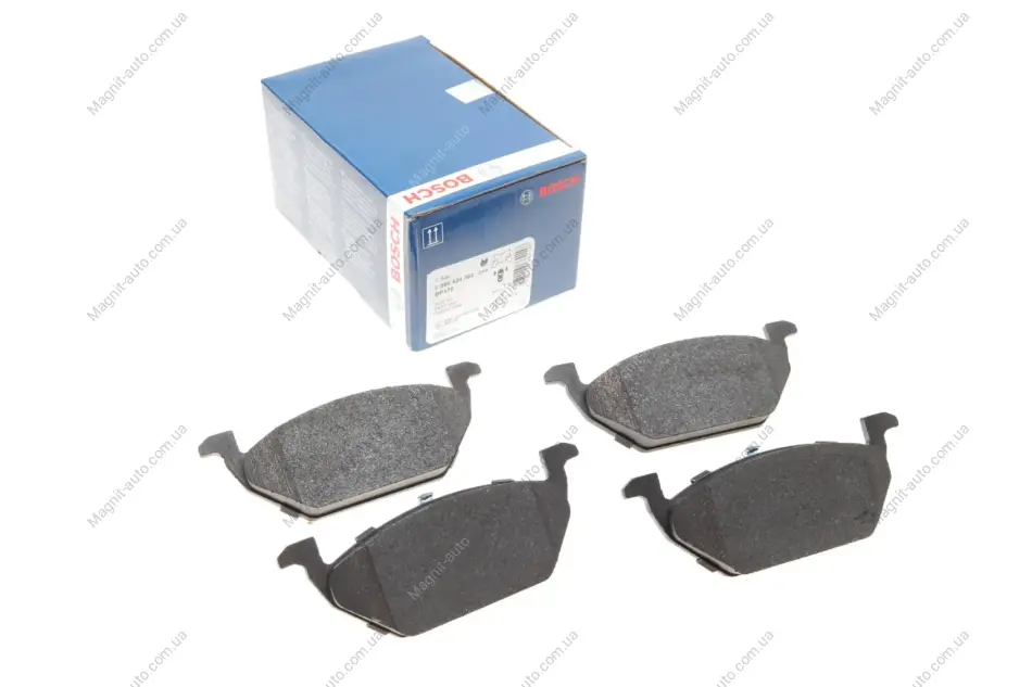 Колодки тормозные дисковые AUDI/SEAT/SKODA A3/Leon/Ibiza/Toledo Fabia/Octavia F'1.6-2.0>>05 BOSCH 0986424364 (фото 1)