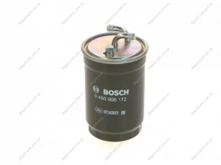 Фільтр палива. 1.6-1.7TD Polo, 1.3D, HONDA AccordV,VI, CivicVI, 2.0TDi, 96-02 BOSCH 0450906172