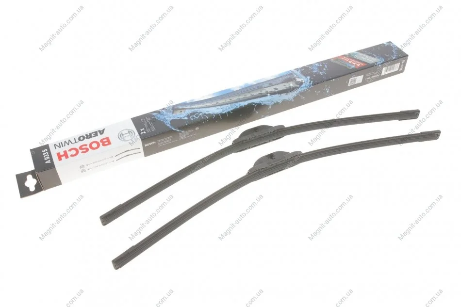Комплект щеток стеклоочистителя бескаркасных. Bosch Aerotwin 550/550 BOSCH 3397118933 (фото 1)
