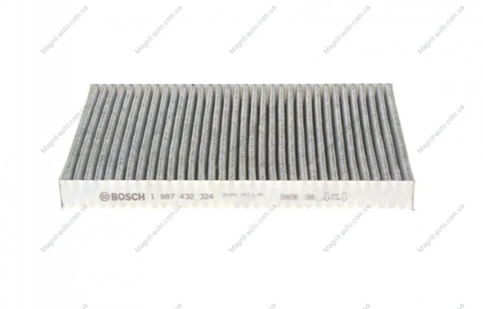 Фильтр воздушный салона угольный AUDI 100 90-94, A6/S6 94-97 (1945*30*310) BOSCH 1987432324 (фото 1)