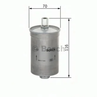 Фильтр топливный бенз. H=116mm TOYOTA; LEXUS; HYUNDAI Sonata 1.8/2.0/2.5 BOSCH 0450905912