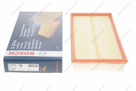 Фильтр воздушный AUDI A3, TT; SEAT; SKODA; VW Bora,Golf IV (185*50*364) BOSCH 1457433714