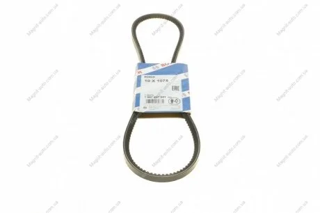 Ремень клиновой 10X1075 FIAT; LANCIA; IVECO; VOLVO; VW Т4; MITSUBISHI BOSCH 1987947641
