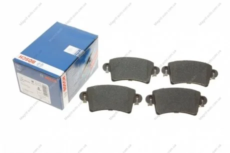 Колодки гальмівні дискові NISSAN Interstar/OPEL Movano/RENAULT Master -07 BOSCH 0986494043