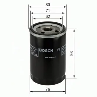 Фільтр оливний, 1.0-1.4 Fabia\Octavia 98-03 BOSCH 0451103337