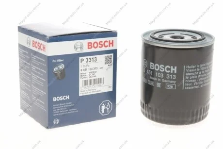 Фильтр масла P3313 BOSCH 0451103313