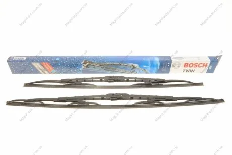 Комплект каркасних щіток склоочисника. Bosch Twin 600/550 BOSCH 3397118307