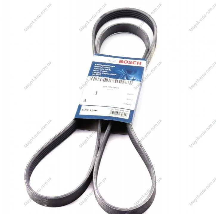 Ремень П-клиновый 5PK1750 BOSCH 1987946045 (фото 1)