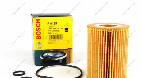Фильтр масляный 9199 OPEL/HONDA Astra/Corsa/Combo/Civic \'\'00-07 BOSCH 1457429199