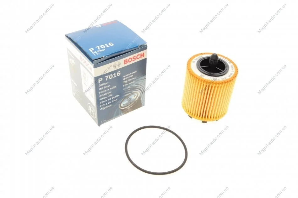 Фільтр оливний, OPEL Astra G/J, Vectra B/C, Zafira A/B, Insignia, 1.8-2.2, 02- BOSCH F026407016 (фото 1)