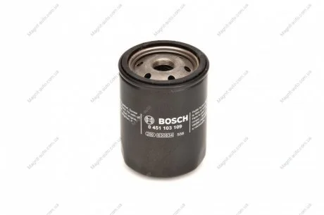 Фильтр масляный H=114mm 2,5D/TD: FIAT Ducato -90; CITROEN CX25 -92 BOSCH 0451103109