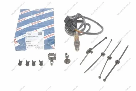 Лямбда-зонд 1,8T: AUDI A3; VW Golf IV, T4; SKODA Octavia (5конт.) BOSCH 0258007351