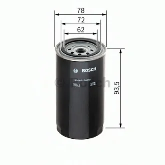 Фильтр топливный дизельный TOYOTA 2,2-3,4 -87; NISSAN Pick-Up -87 BOSCH 1457434300