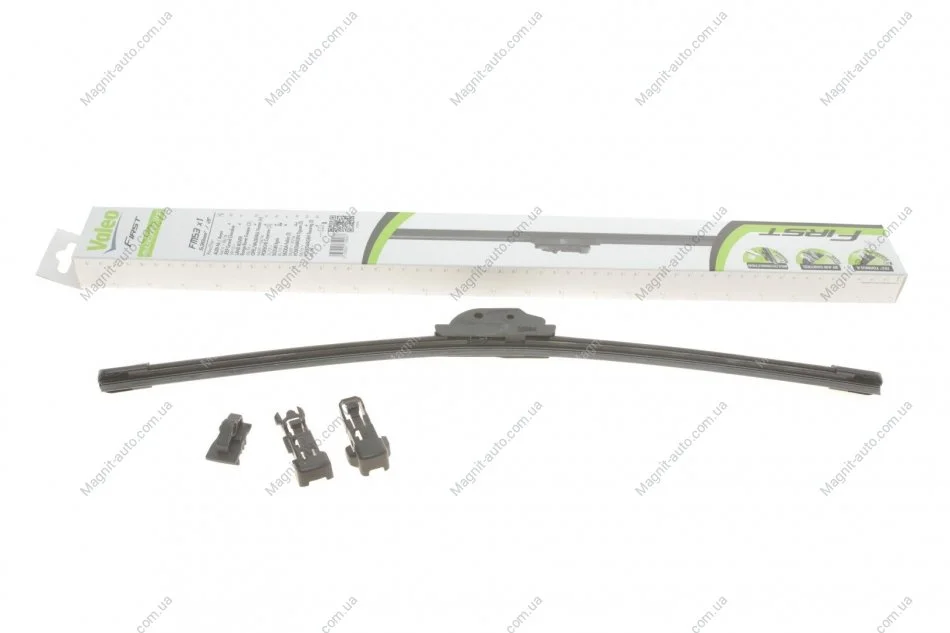 Щітка безкаркасна 530мм кріплення змінне (First) Valeo 575006 (фото 1)