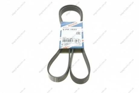 Ремінь П-клиновий 6PK1623 BOSCH 1987947985