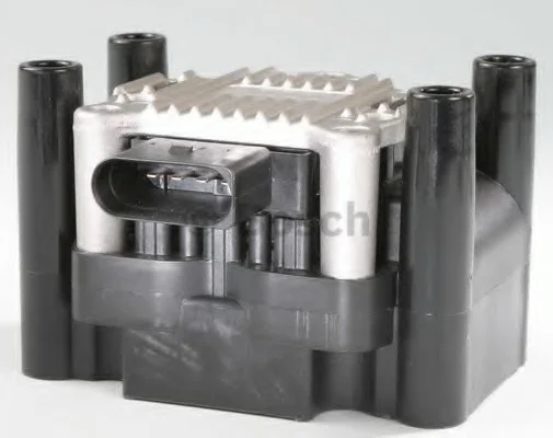 Катушка зажигания AUDI A3/4 1,4/1,6; VW 1,0-2,0 98-; SKODA; SEAT BOSCH 0986221048 (фото 1)