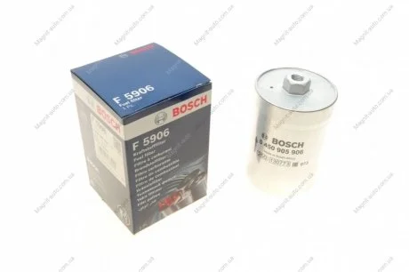 Фільтр палива, VAG 80, A4, A6, A8, Allroad, Passat, 1.8-6.0, 94-05 BOSCH 0450905906