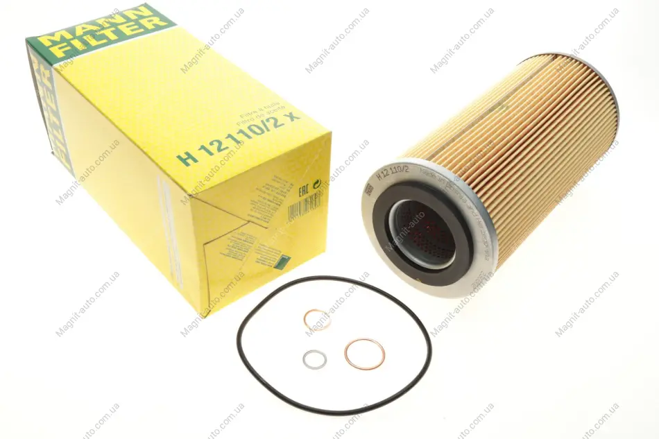 Фильтрующий элемент масляного фильтра MB MK, NG, O303-O408, SK MANN H 12 110/2 X (фото 1)