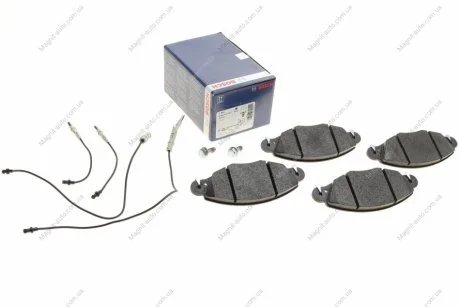 Тормозные колодки дисковые передние CITROEN C5 2.2 HDI-3.0 01- BOSCH 0986424581
