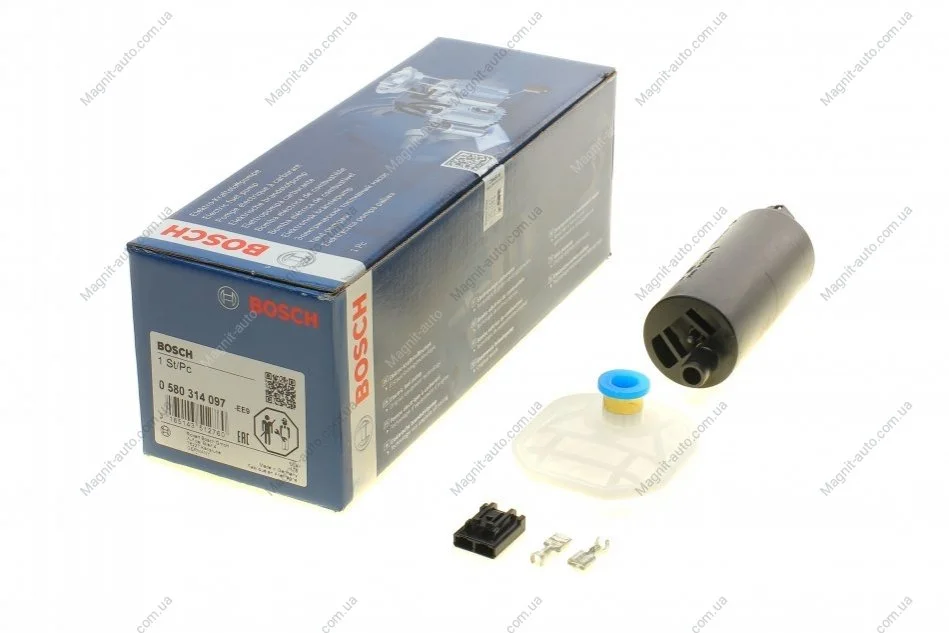 Електробензонасос OPEL ASTRA F, G, OMEGA A, B, VECTRA A, B (вир-во Bosch) BOSCH 0580314097 (фото 1)