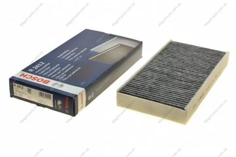 Фільтр салону з актив. вуг. 2412 CITROEN/PEUGEOT C5,C6,407 04- BOSCH 1987432412