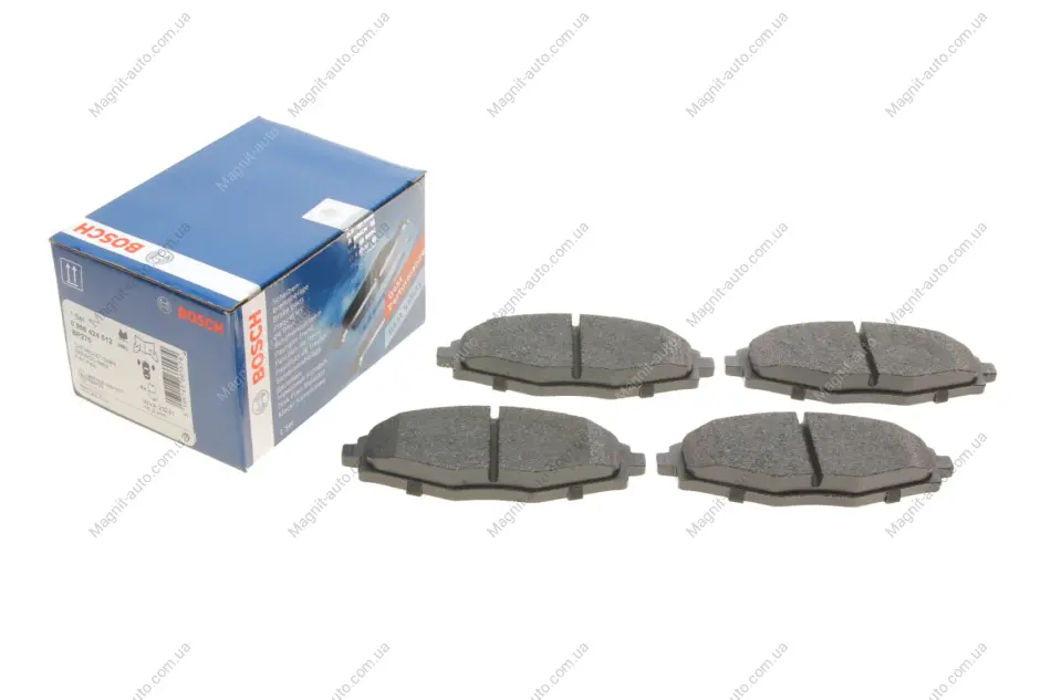 Колодки тормозные дисковые BOSCH 0986424512 (фото 1)