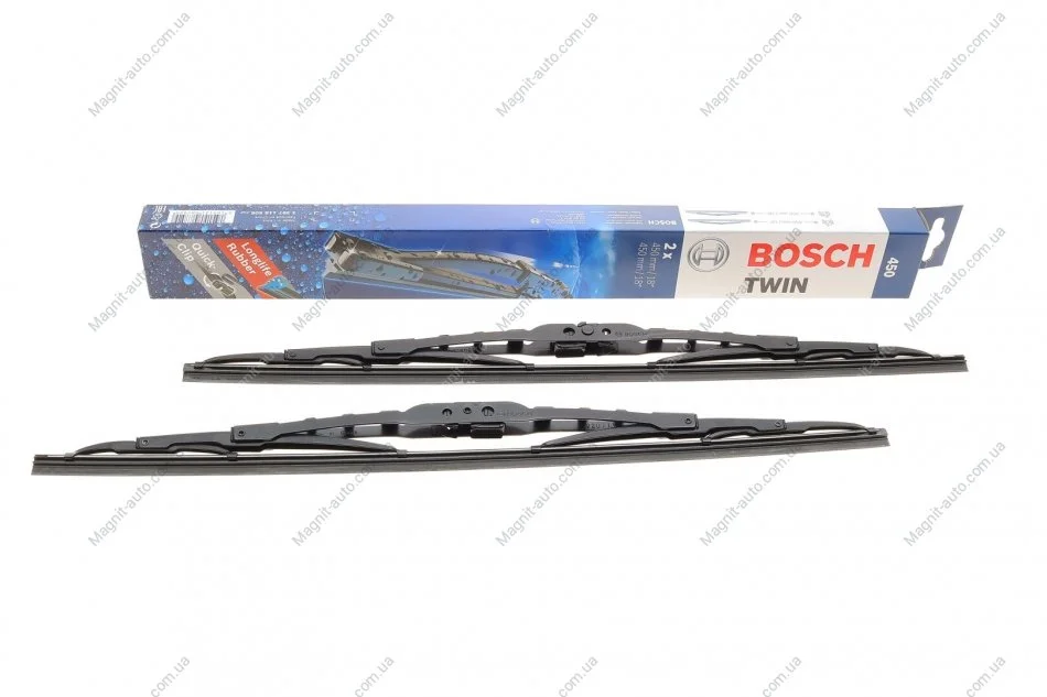 Комплект каркасних щіток склоочисника. Bosch Twin 450/450 BOSCH 3397118505 (фото 1)