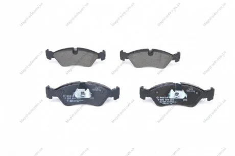 Колодки гальмівні дискові CHEVROLET Lanos/DAEWOO Nexia/Espero/OPEL Astra/Calibra/Vectra -02 BOSCH 0986491900