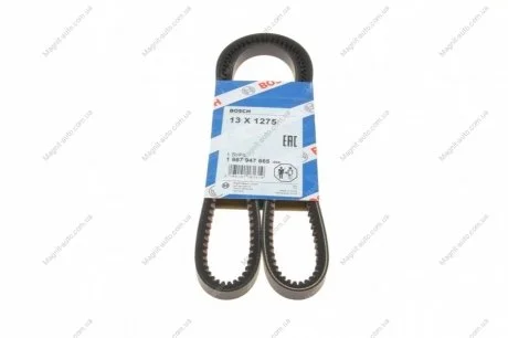 Ремень клиновый 13*1275 - кратн. 5 шт BOSCH 1987947665