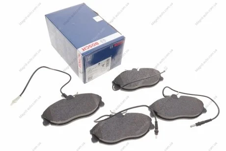 Колодки тормозные, передние, Peugeot 406 BOSCH 0986424223