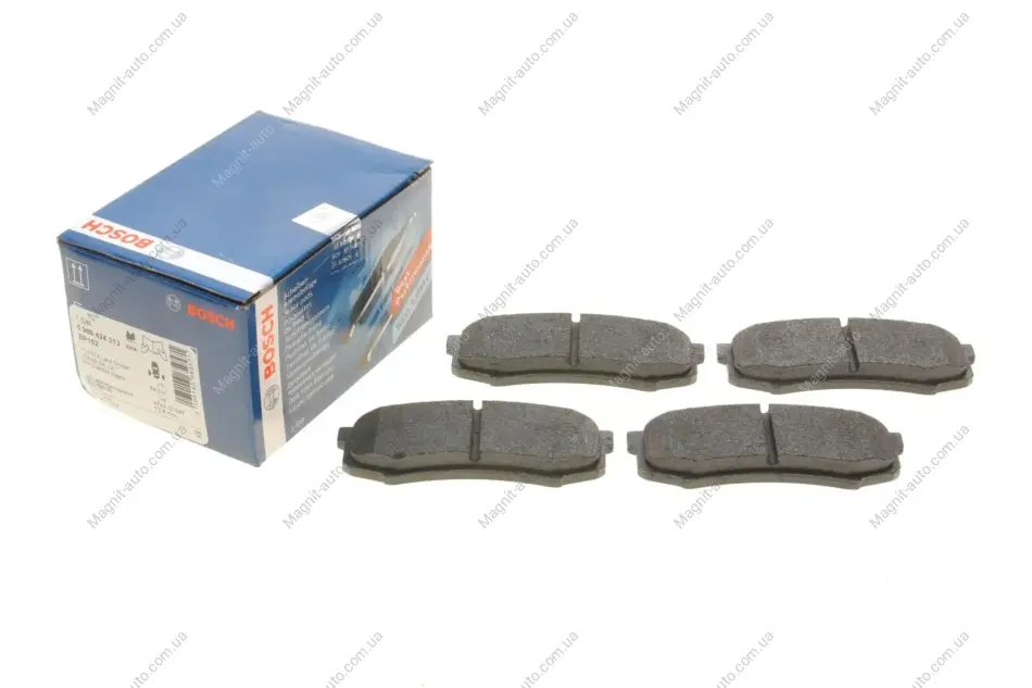Колодки гальмівні, задні BOSCH 0986424313 (фото 1)
