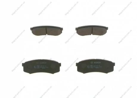 Тормозные колодки дисковые задние TOYOTA Land Cruiser 96- BOSCH 0986424313
