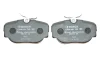 Комплект гальмівних колодок переднього., BMW 3 (E30), Z1 1.6-2.7 09.82-06.94 BOSCH 0986491730 (фото 3)