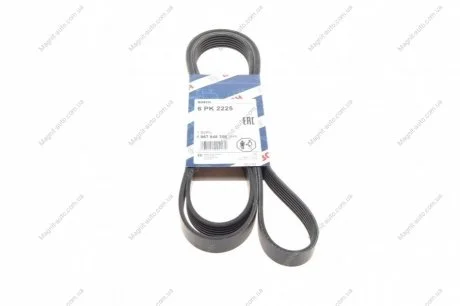 Ремень поликлиновый 6PK2225 BOSCH 1987948306