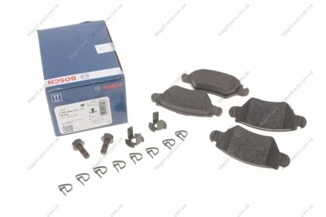 Колодки гальмівні дискові OPEL Astra/Zafira \'\'R \'\'>>05 BOSCH 0986494014