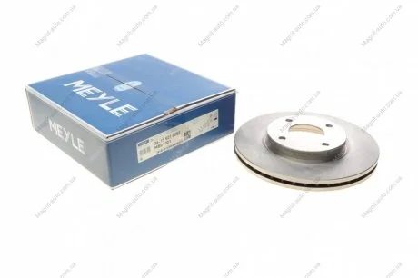 Тормозной диск вентилируемый передний NISSAN Tiida MEYLE 36-15 521 0052