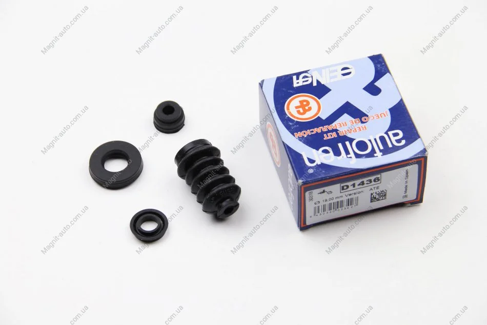 Ремкомплект головного циліндру зчеплення SEAT CORDOBA VW CADDY II, CORRADO, GOLF III, PASSAT B3/B4, TRANSPORTER T4, VENTO 1.4-2.9 02.88-01.04 AUTOFREN D1436 (фото 1)