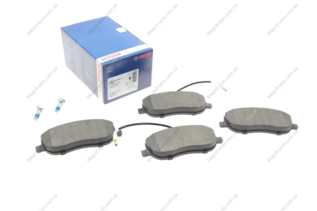 Колодки гальмівні дискові CITROEN Jumpy/C8/FIAT Scudo04/LANCIA Phedra/PEUGEOT Expert,807 - BOSCH 0986424789