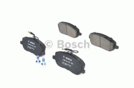 Колодки гальмівні дискові CITROEN Jumpy/C8/FIAT Scudo04/LANCIA Phedra/PEUGEOT Expert,807 - BOSCH 0986424789