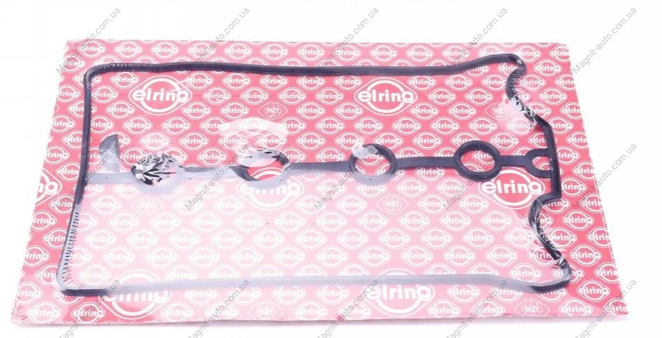 Прокладка клапанної кришки (к-кт), DAEWOO Lanos/Nubira 1.6 16V 97- ELRING 174.251 (фото 1)
