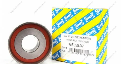 Натяжной ролик PEUGEOT: BOXER, CITR: RELAY, JUMPER - NTN SNR SNR NTN GE355.37 (фото 1)